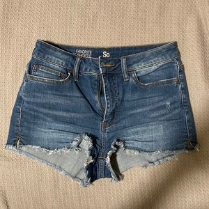 Jean shorts
